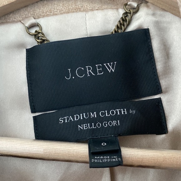 JCrew Super Warm winter jacket, Tan color goes well with everything, like new - Picture 3 of 3